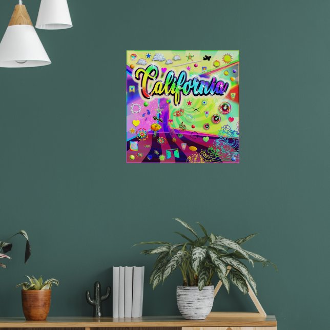California Cool Energy Poster (Wohnzimmer 1)