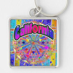 California Cosmic Unity Schlüsselanhänger