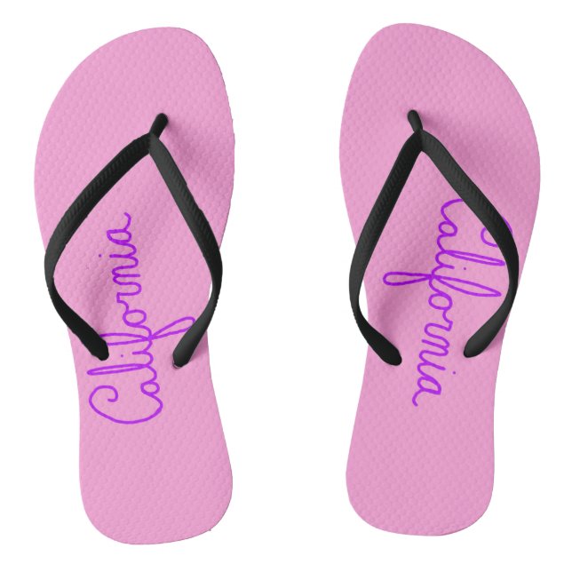 California Cursive Flip Flops (Fußbett)