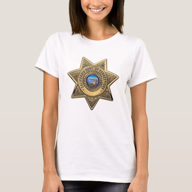 California Department of Corrections T-Shirt (Vorderseite)