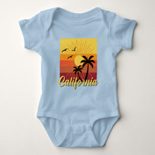 California Design - Baby Jersey Bodysuit Baby Strampler