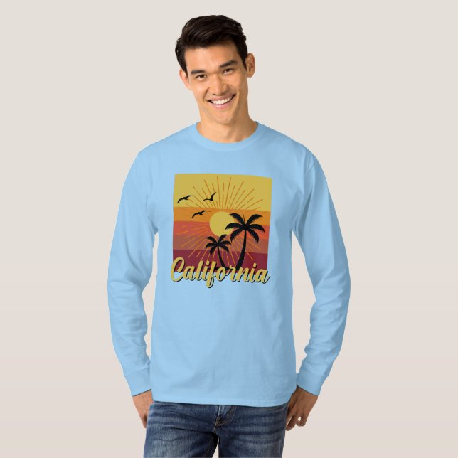 California Design - Basic Long Sleeve T - Shirt (Vorne ganz)