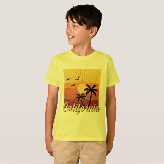 California Design - Kids' Basic T - Shirt (Vorne ganz)