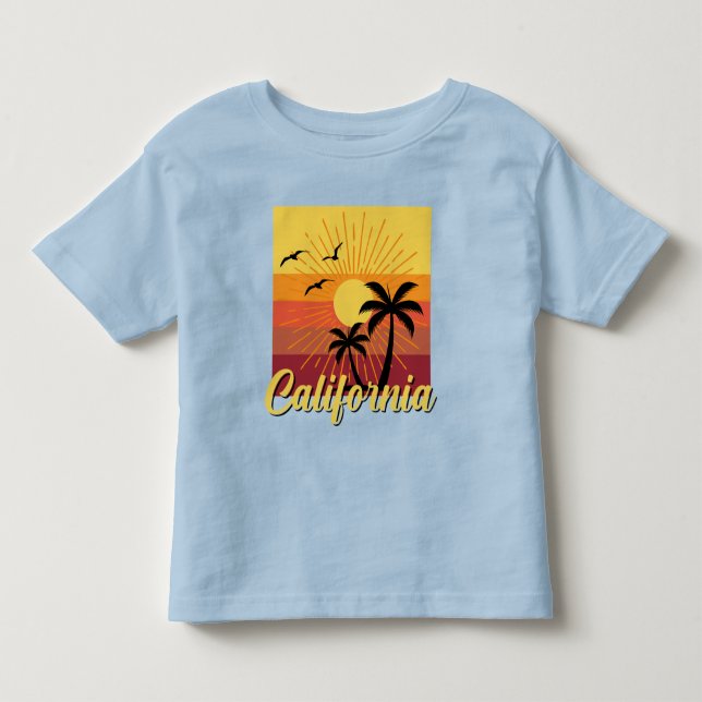 California Design - Kleinkind Fine Jersey T - Shir Kleinkind T-shirt (Vorderseite)