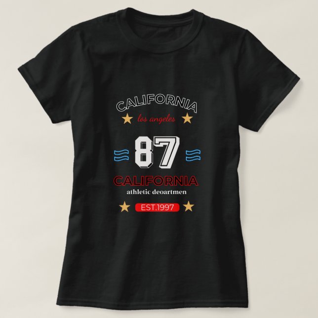 California Design T-Shirt (Design vorne)