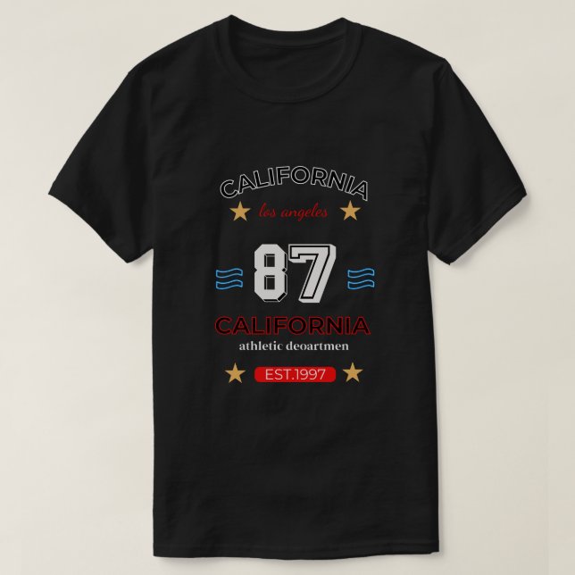 California Design T-Shirt (Design vorne)