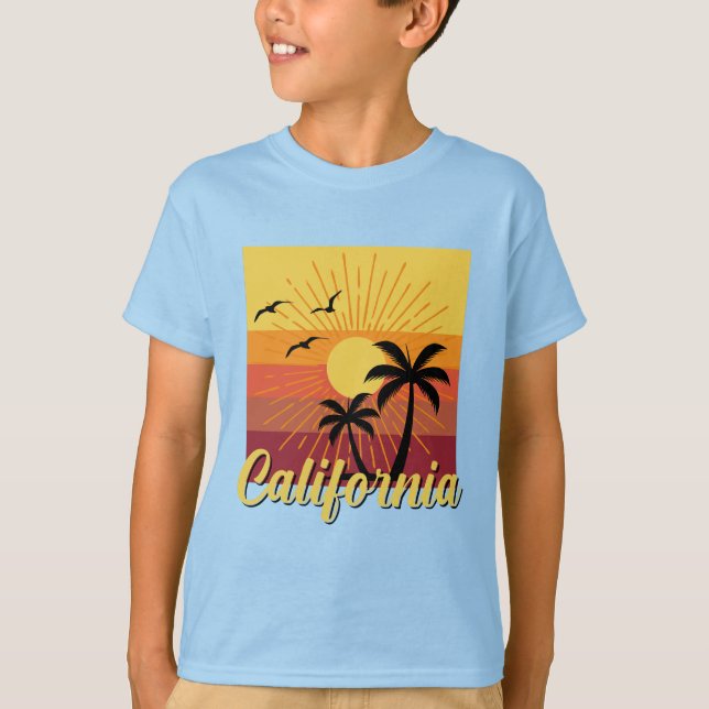 California Design - T-shirt de base pour enfants (Devant)