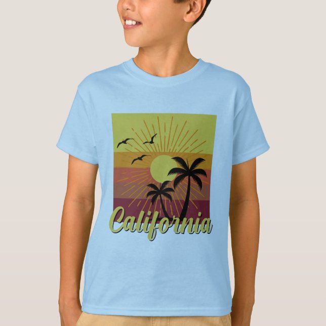 California Design - T-shirt de base pour enfants (Devant)