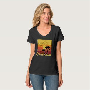 California Design - Women's Basic V-Neck T - Shirt