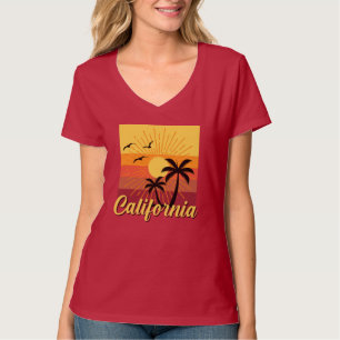 California Design - Women's Basic V-Neck T - Shirt