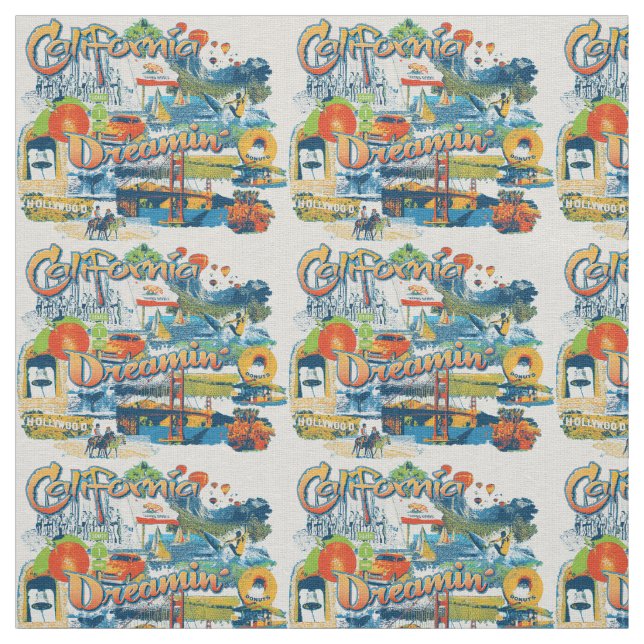 California Dream Stoff (Muster)