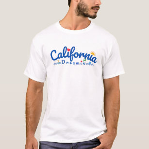 California Dreamin of Waves, Surfen, Segeln & Sun T-Shirt
