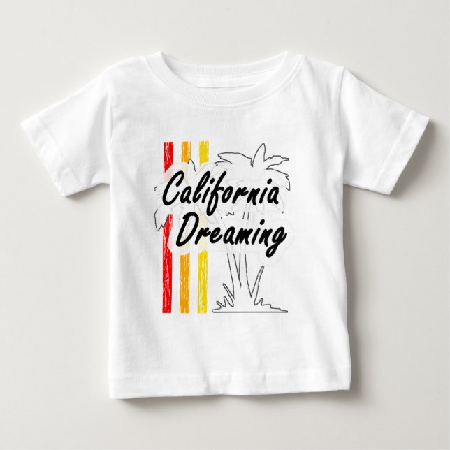 California Dreaming Baby T-shirt (Vorderseite)