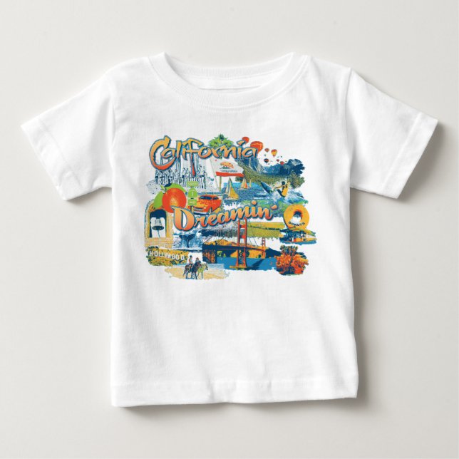 California Dreaming Baby T-shirt (Vorderseite)