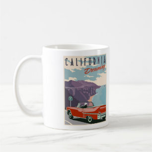 California Dreaming Coffee Tasse - Größe 11oz