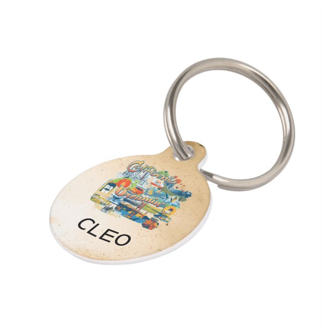 California Dreaming Haustiermarke (Seite)