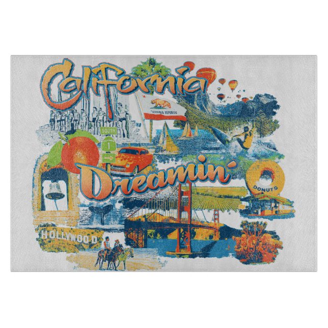 California Dreaming Schneidebrett (Vorderseite)