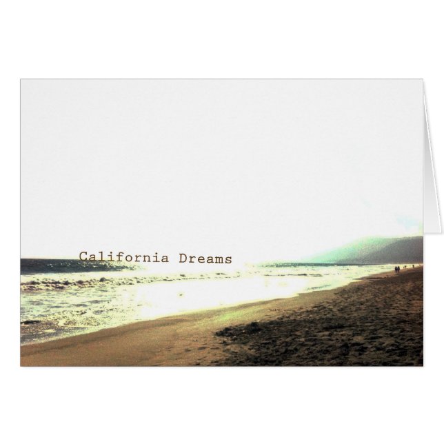 California Dreams (Vorderseite (Horizontal))