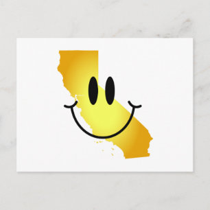 California Face Postkarte
