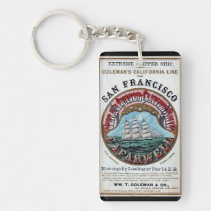California Farwell Clipper voilier ship 1900