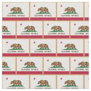 California Flag & America Staat Fabric/USA mode Stoff