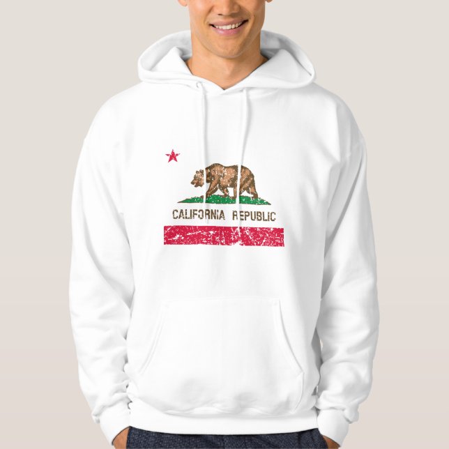 California Flag Hoodie (Vorderseite)