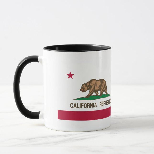 California Flag Tasse (Links)