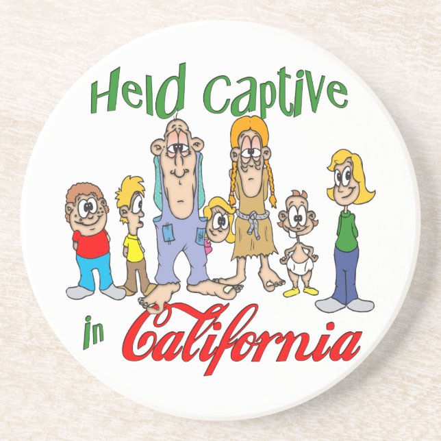 California Funny Trailer Park Dessous de verre San (Devant)