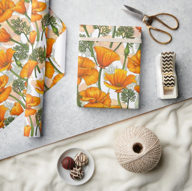 California Geschenkpapier (Basteln)
