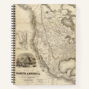 California Gold Rush Notizbuch