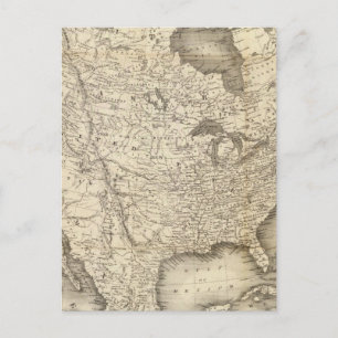 California Gold Rush Postkarte