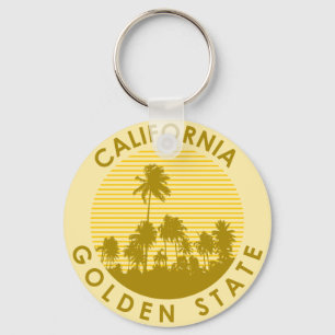 California Golden Staat Schlüsselanhänger