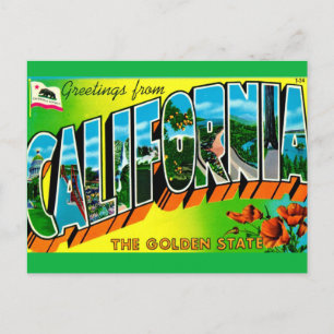 California Grußkarte Postkarte