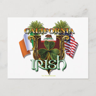 California Irish Pride Postkarte