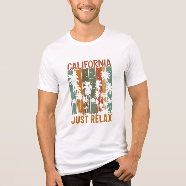 California Just Relax Tri-Blend Shirt (Vorderseite)
