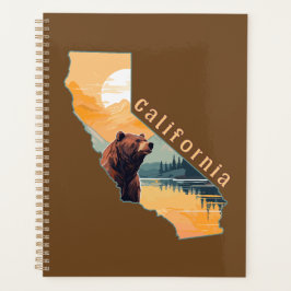 California Kontur Bärengebirge Planer