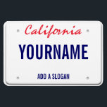 California License Plate (personalisiert) Magnet<br><div class="desc">California License Plate (personalisiert)</div>