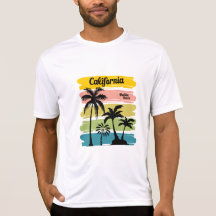 California Malibu Beach Surf Vintage T-Shirt