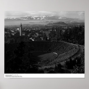 California Memorial Stadium Poster