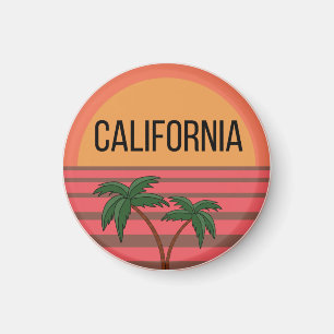 California Niedlich Design Geschenkideen Sunset Pa Magnet