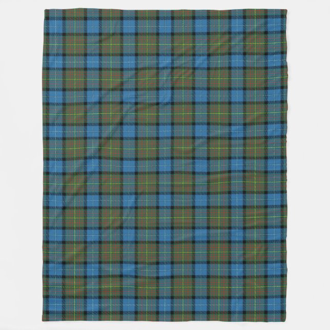 California offiziell Staat Tartan Fleecedecke (Vorderseite)