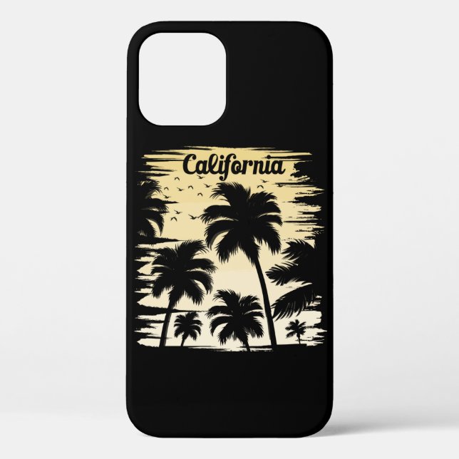 California Palm Tree Case-Mate iPhone Hülle (Rückseite)