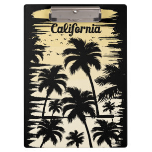 California Palm Tree Klemmbrett
