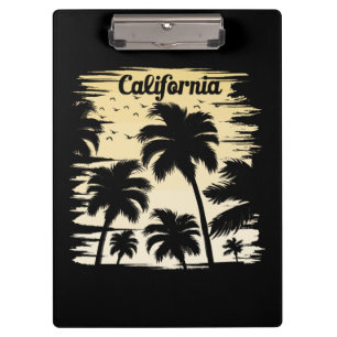 California Palm Tree Klemmbrett