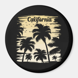 California Palm Tree Magnet