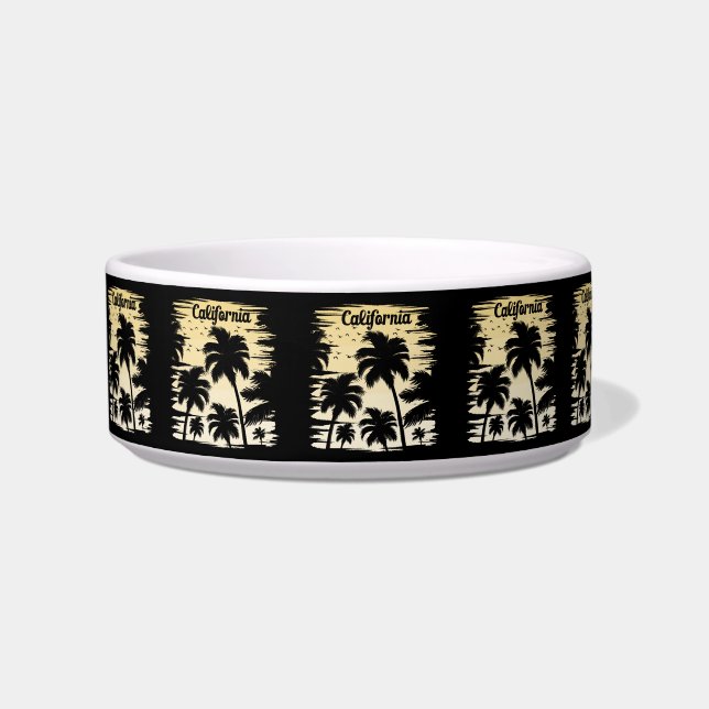 California Palm Tree Napf (Links)