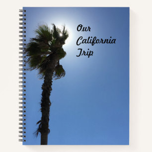 California Palm Tree Notizbuch