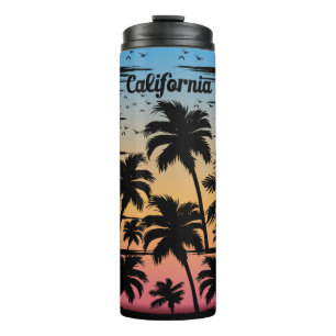 California Palm Tree Thermosbecher