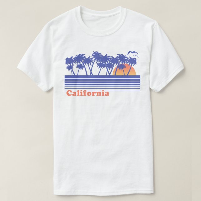 California Palm Trees T-Shirt (Design vorne)