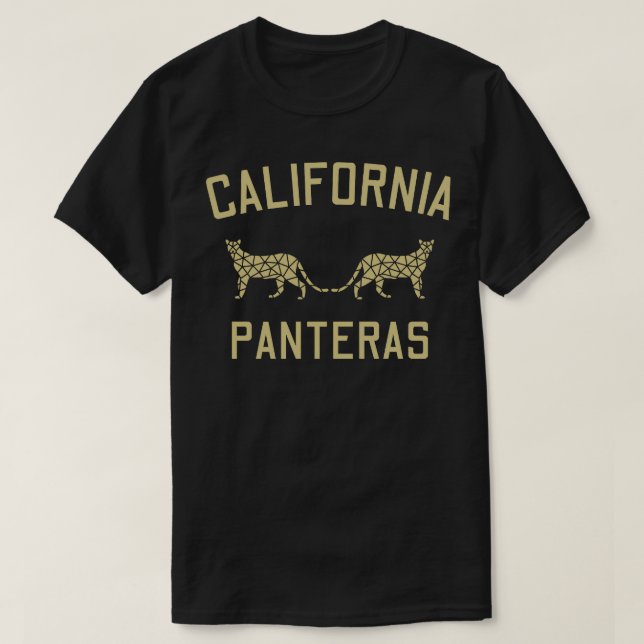 California Panteras Gold TShirt (Design vorne)